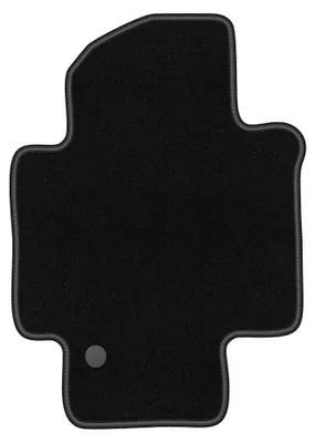 Image de Tapis conducteur en moquette pour Nissan NV200 2009- (utilitaire) – 1 pièce, noir, sur mesure – Wielganizator BASIC