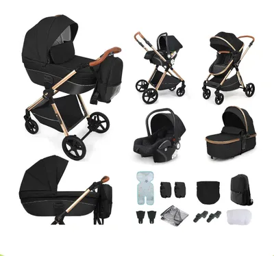 Immagine prodotto di Passeggino - Passeggino leggero - Passeggino pieghevole - Passeggino pieghevole compatto - Passeggino pieghevole per neonati - 3 in 1 - Camminatore per bambini