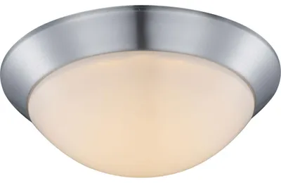 Produktbild von LED Deckenlampe, silber, satiniert, rund, D 26 cm
