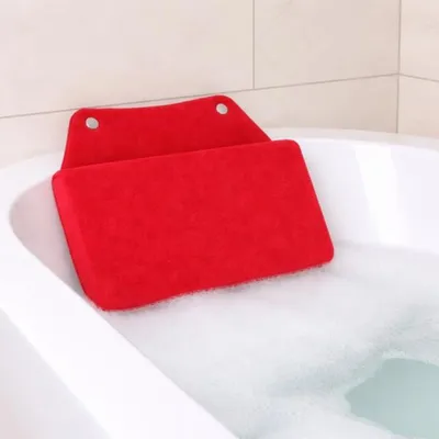 Productafbeelding van Badkussen Sweet Dreams Rood 25 X 16 Cm