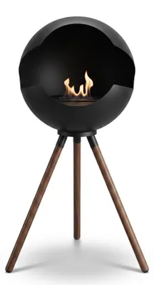 Produktbild von Xaralyn Ethanolkamin - Halo Tripod  - 2,5 kW Heizleistung - echte Flammen - freistehender Bioethanolkamin - mit keramischem Bioethanolbrenner