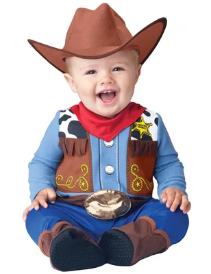 Produktbild von Cowboy-Babykostüm Kleiner Sheriff bunt
