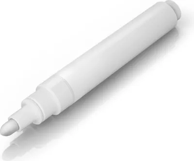 Produktbild von DEQORI wasserlöslicher Stift in Weiß, non-permanent Marker Folienstift