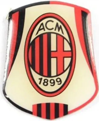 Obrázek produktu pro AC Milan - Erb - Odznak - kovový BS3615 (jedna velikost) (černá/červená)