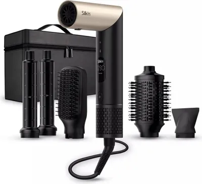 Image de Silk'n SilkyAir Flex E1-SIF005 Sèche-cheveux multistyles 5 en 1 AutoCurler or