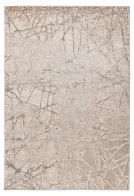 Produktbild von Teppich Catcher 125 Silber / Beige 120x170 cm – Pflegeleicht & Strapazierfähig