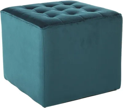 Immagine prodotto di Pouf imbottito ALFONS - turchese