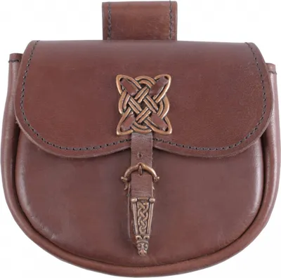 Produktbild von Gürteltasche mit keltischen Zierbeschlägen