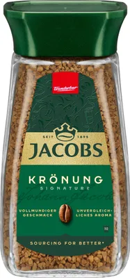 Produktbild von JACOBS Krönung löslicher Kaffee 6 x 200 g Gläser Instantkaffee
