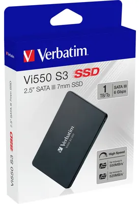 Immagine prodotto di Verbatim Vi500 S3 - disco a stato solido - 1 TB - interno - 2,5" (6,4 cm) - SATA 6Gb/s