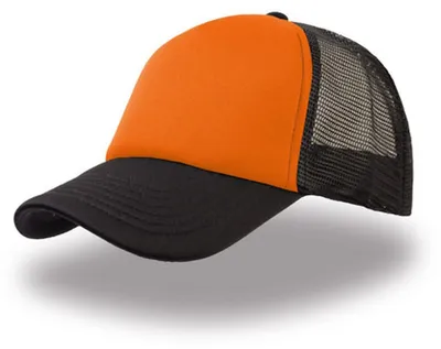 Immagine prodotto di Atlantis RAPP | Original Trucker Cap - Colore: Arancione/Nero/Nero - Taglia: Unica