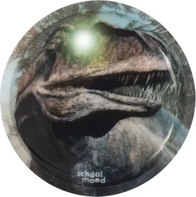 Image de School-Mood Patchies accessoires pour cartables LED-Patchy Dinosaur multicolore