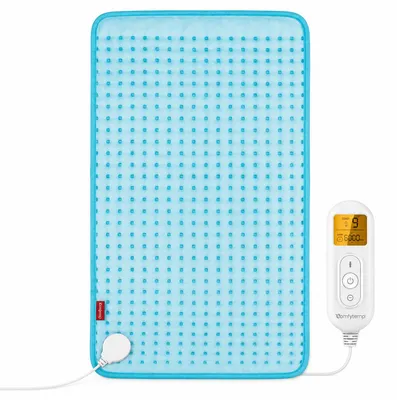 Produktbild von Comfytemp Heizkissen 30x60 cm 9 Heizstufen Rücken, Nacken, Schulter & Bauch, Abschaltautomatik, Überhitzungsschutz, KI-generiertes Bild