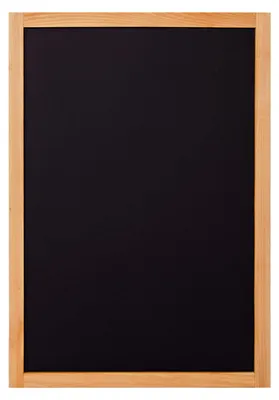 Produktbild von 2x Wand-Kreidetafel natur wasserfest 60x87cm