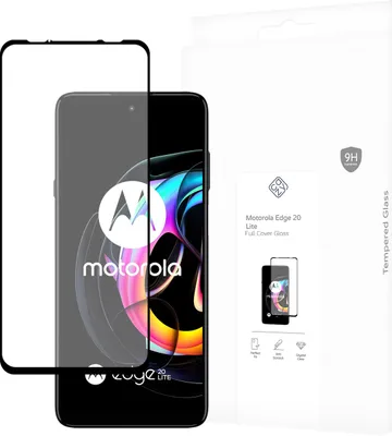 Obrázek produktu pro Just-in-Case Just in Case Tempered Glass Edge to Edge Screenprotector Motorola Edge 20 Lite
