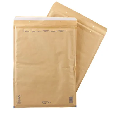 Produktbild von Luftpolstertasche braun 370x480 AROFOL 2FVAF000070 Gr.10/K