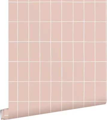 Produktbild von ESTAhome Tapete kleine Fliesen Hellrosa 50 x 900 cm