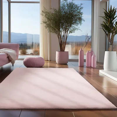 Obrázek produktu pro Carpetsale24 Pratelný Koberec s Krátkým Vlasem Protiskluzový Jednobarevný M?kký Moderní Stylový Koberec do Interiéru, Velikost: 160x230 cm