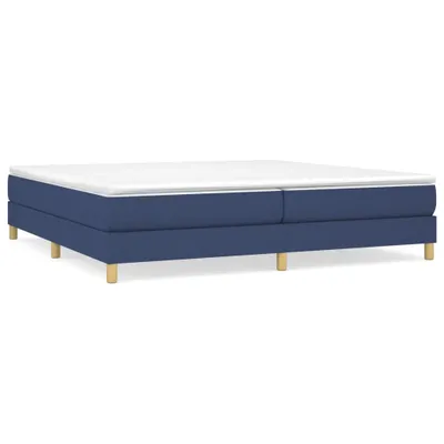 Produktbild von vidaXL Boxspringbettgestell Blau 200x200 cm Stoff