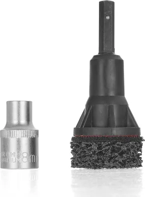 Produktbild von Reinigungsset Für Naben Und Bolzen – 14-Teiliges, Strapazierfähiges Nylon-Werkzeugset Für Professionelle Anwendung Mit Schlaggeräten