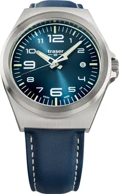 Produktbild von Traser Herrenuhr TS-108214 blau