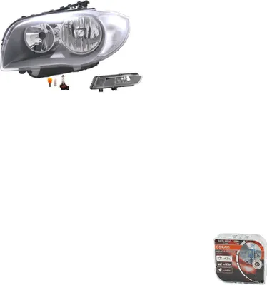 Produktbild von Scheinwerfer Osram Night Breaker Laser passend für BMW 1er E81 63117193387 7193387 63177181287 7181287 Johns