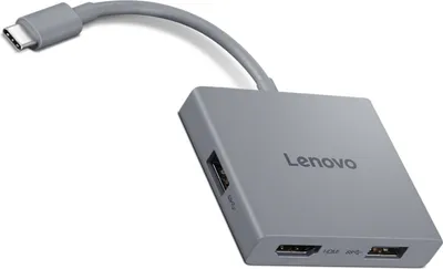 Produktbild von LENOVO USB-C 4 in 1 travel hub Gen2 Schwarz