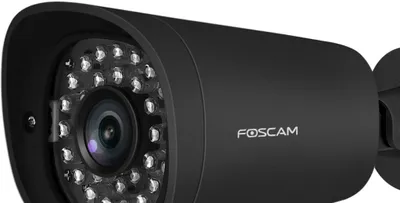 Obrázek produktu pro Foscam G4EP, Bezpečnostní IP kamera, Venkovní, Kabel, Strop/zeď, Černá, Kulka (tvar)