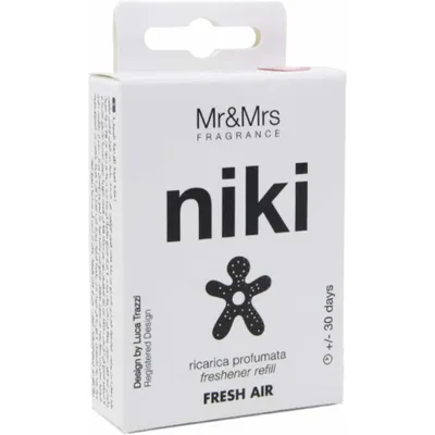 Zdjęcie produktu dla Mr & Mrs Fragrance - Niki Fresh Air Refill - Car fragrance refill 1.0ks