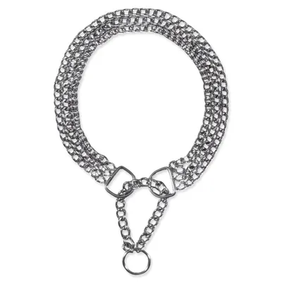 Produktbild von Trixie Stop The Pull Chain Hundehalsband Silber 55 cm Silber 55 cm