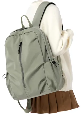 Produktbild von Rucksack Damen Herren Grün Wasserfest mit Laptopfach 20L