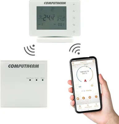 Produktbild von E400RF WLAN-Thermostat-Set (drahtlos)