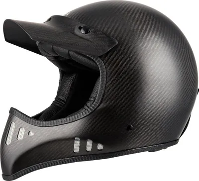 Produktbild von Nzi Mad Carbon Integralhelm Schwarz M Schwarz M