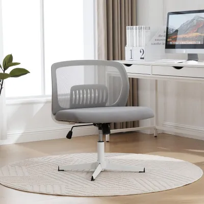 Image de Chaise de bureau sans accoudoirs - Chaise de bureau ergonomique - Fauteuil de bureau - Chaise pour bureau
