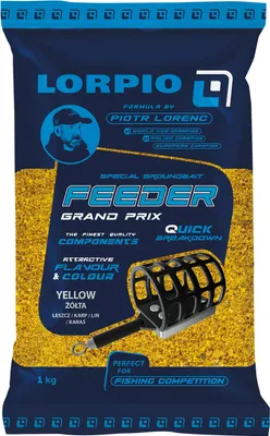 Obrázok produktu pre Lorpio Feeder Grand Prix Yellow 1000g mletá návnada