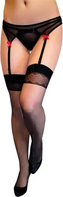 Produktbild von SoftLine - Strapsstrümpfe - Schwarz