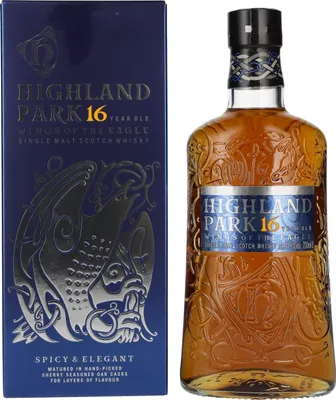 Produktbild von Highland Park 16 Years Wings of the Eagle + Box 700ml 44,5% Vol.