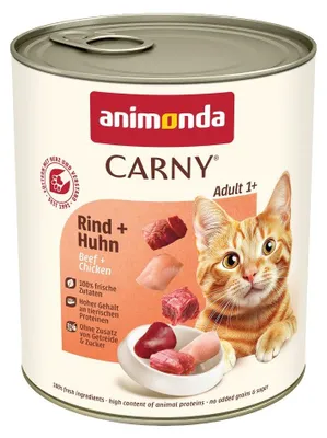Produktbild von animonda Carny 4017721837293, Adult, jede Rasse, Rind, Huhn, 800 g