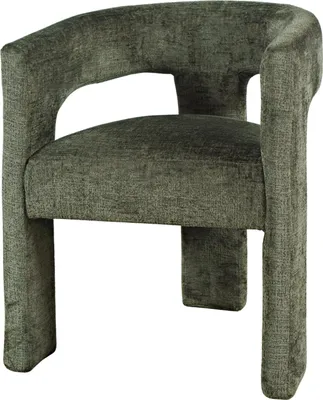 Produktbild von FURNLUX Esszimmerstuhl Leith Oliv 62cm / Hauptfarbe: Grün / Abmessungen: 62 x 75 x 58 cm
