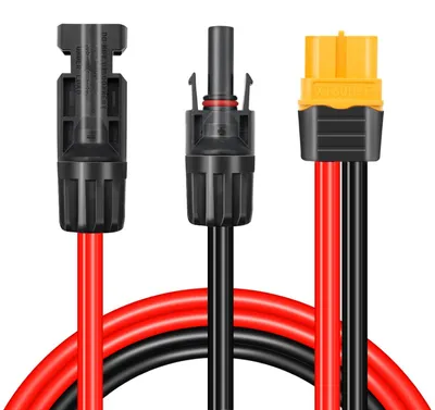 Obrázok produktu pre Nabíjací kábel pre solárne panely, adaptér zo solárneho konektora na konektor XT60, dĺžka 60 cm