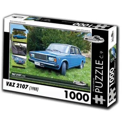 Produktbild von Puzzle Nr. 09 - VAZ 2107 (1988) 1000 Teile