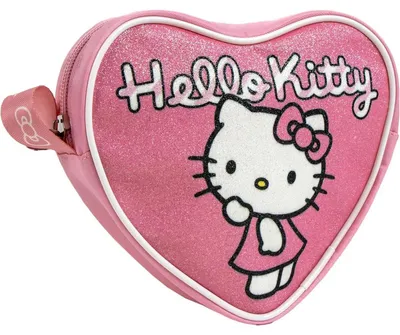 Produktbild von Hello Kitty Herztasche – Kinder Umhängetasche mit niedlichem Design