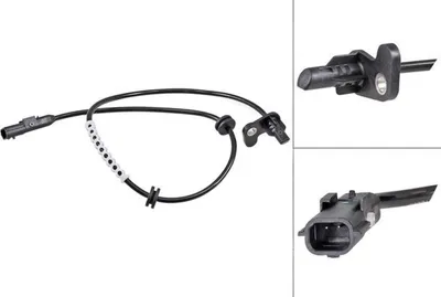 Produktbild von A.B.S. ABS Sensor Raddrehzahl Hinten Rechts für RENAULT Clio IV Schrägheck (BH) 32281