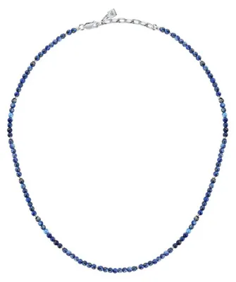Immagine prodotto di Collana di perle da uomo con lapislazzuli Terra S1751