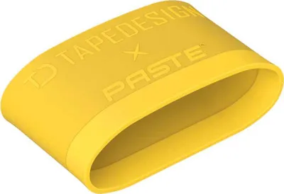 Produktbild von Tapedesign X Paste® – Grip Tapes Schienbeinschonerhalter - Gelb  | Größe: ONE SIZE