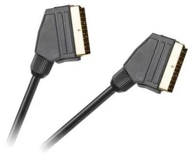 Immagine prodotto di Cavo SCART-SCART 3m, 21 pin, doppio schermo, nero