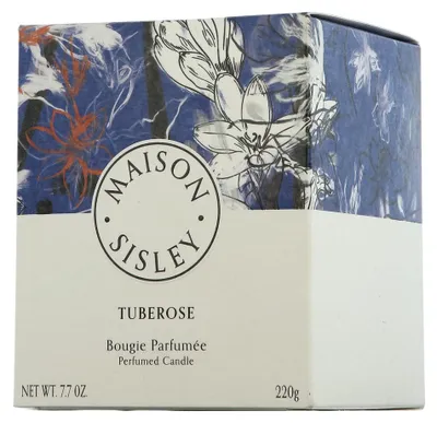 Productafbeelding van Sisley Bougie Tuberose, Válec, Blauw, Balsem, Benzoë, Zwarte peper, Jasmijn, Tuberoos, Vanille, Ylang-ylang, 1 stuk