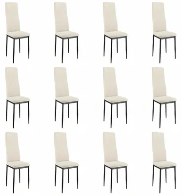 Produktbild von Hocker-Set – Esszimmerstühle – Barhocker – Arbeitsstühle – Sitzmöbel – Set aus 4, beige