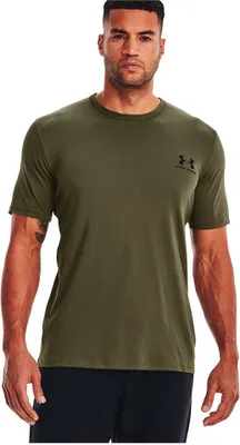 Produktbild von Under Armour Sportstyle Left Chest Kurzarm-t-shirt Grün L / Tall Mann Grün L