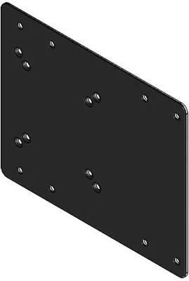 Produktbild von Hagor 2289, Wandplatte, 100 x 100,200 x 200 mm, 81,3 cm (32"), 109,2 cm (43"), Schwarz, 295 mm